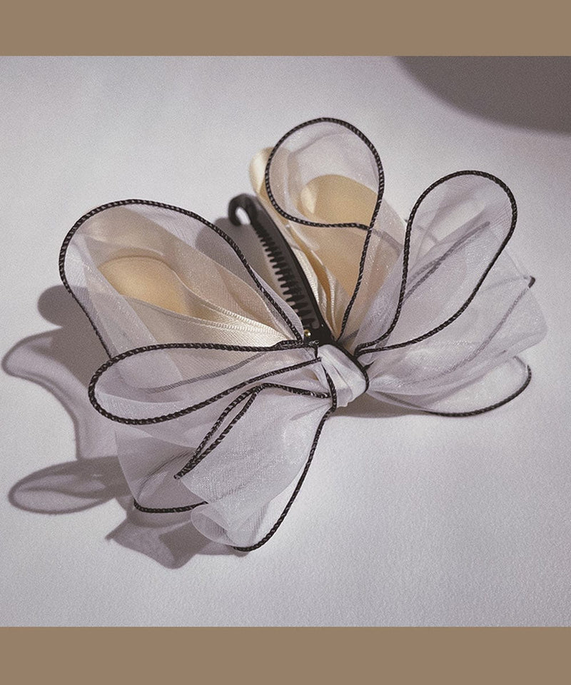 arnew banana clip White Romantic Brown Banana Hairclip