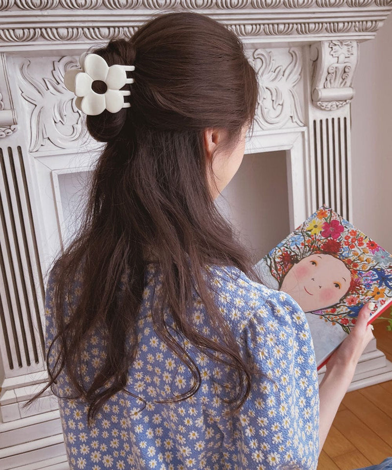 arnew hair claws flower france claw clip