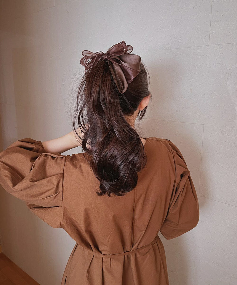 arnew hair claws Romantic Brown Banana Hairclip