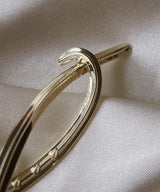 arnew hair claws S.line pearl hairclip