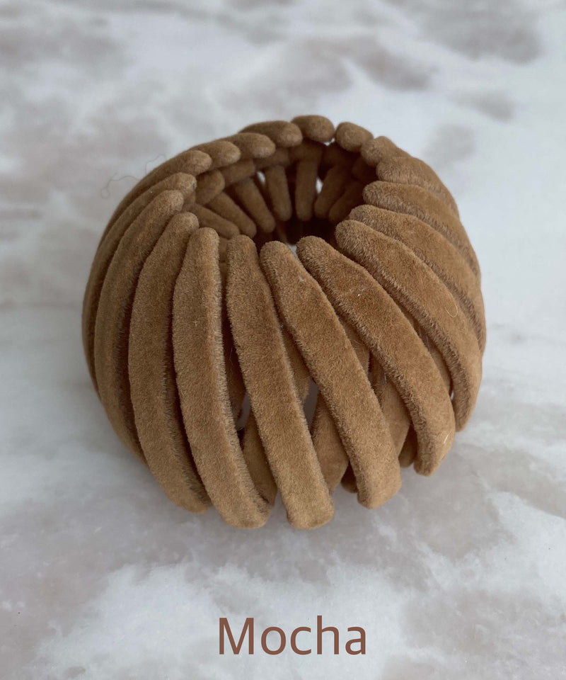 arnew Velvet Pony Dumpling Hairpin