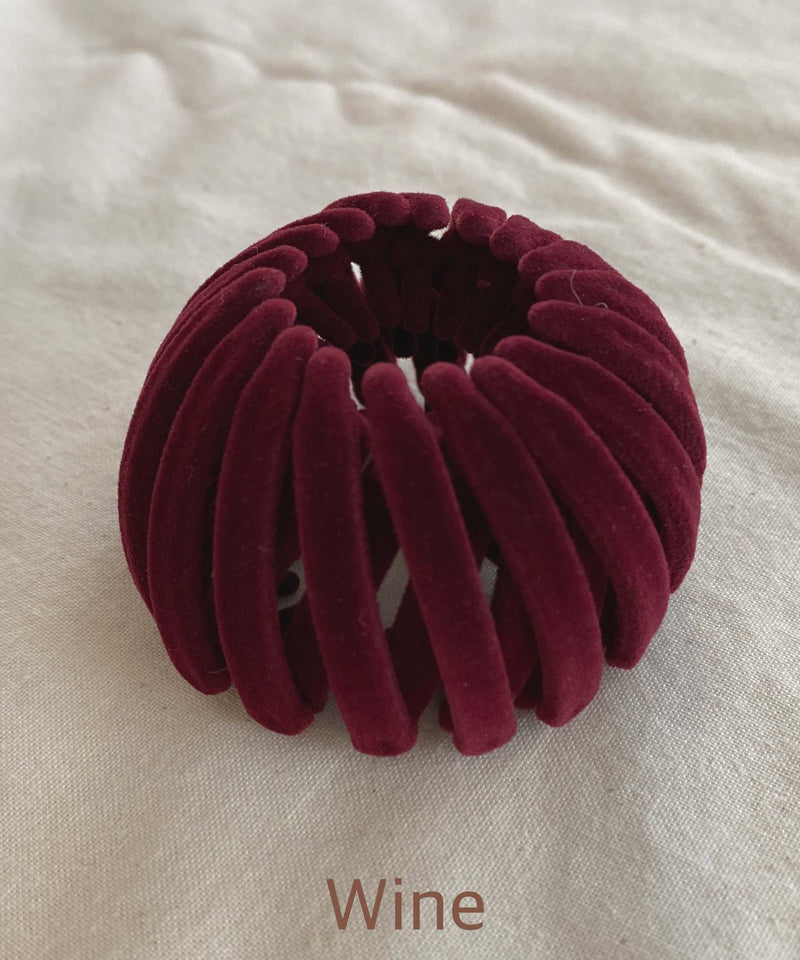 arnew Velvet Pony Dumpling Hairpin