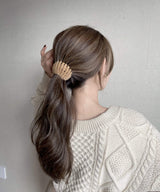 arnew Velvet Pony Dumpling Hairpin