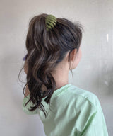 arnew Velvet Pony Dumpling Hairpin