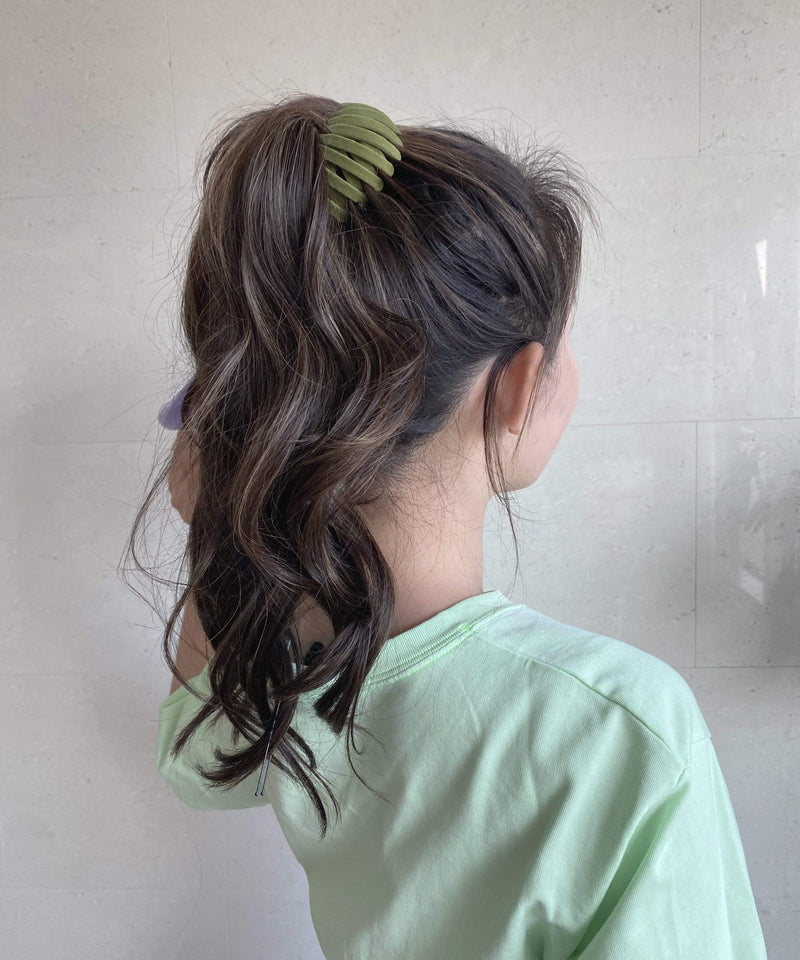 arnew Velvet Pony Dumpling Hairpin