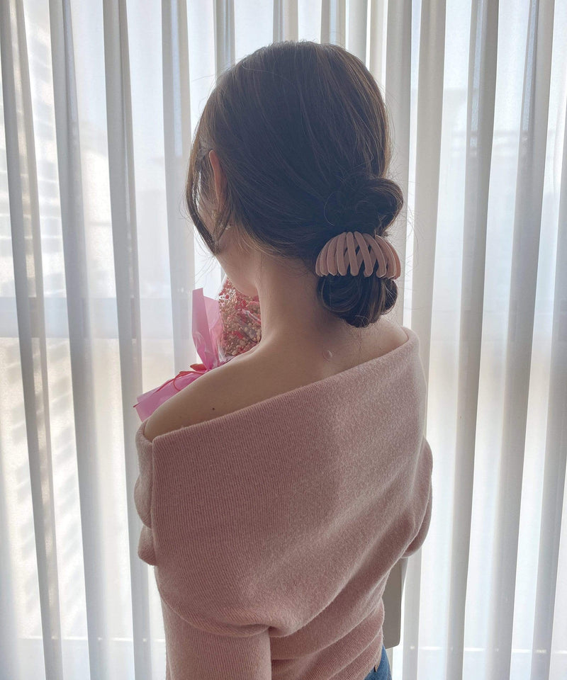 arnew Velvet Pony Dumpling Hairpin