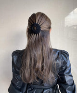 arnew Velvet Pony Dumpling Hairpin