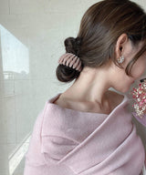 arnew Velvet Pony Dumpling Hairpin